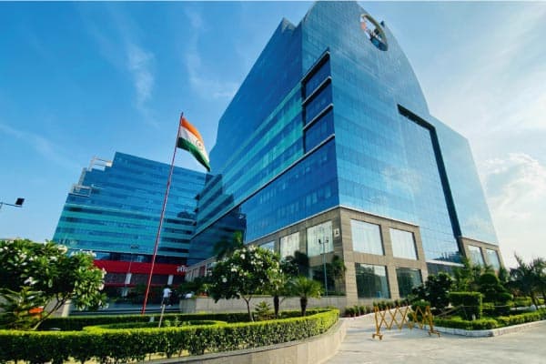 The iThum commercial building exterior in Sector 62, Noida